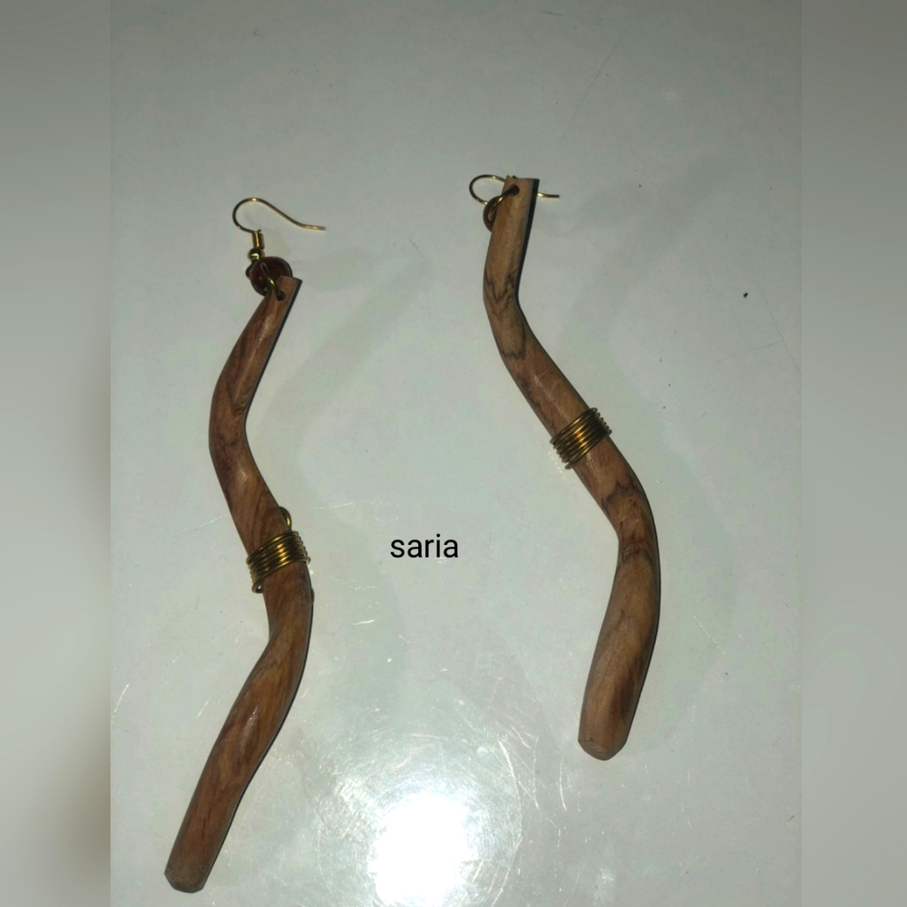 Wooden Earing